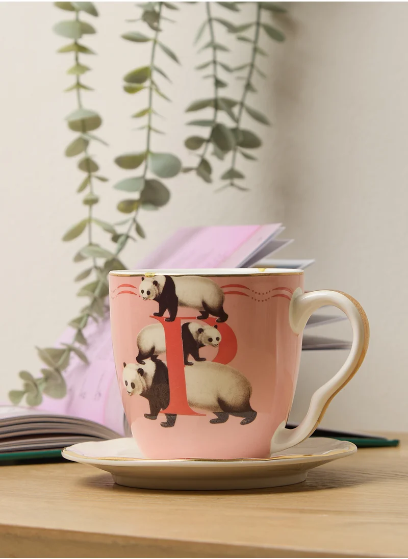 YVONNE ELLEN Alphabet Mug - Panda