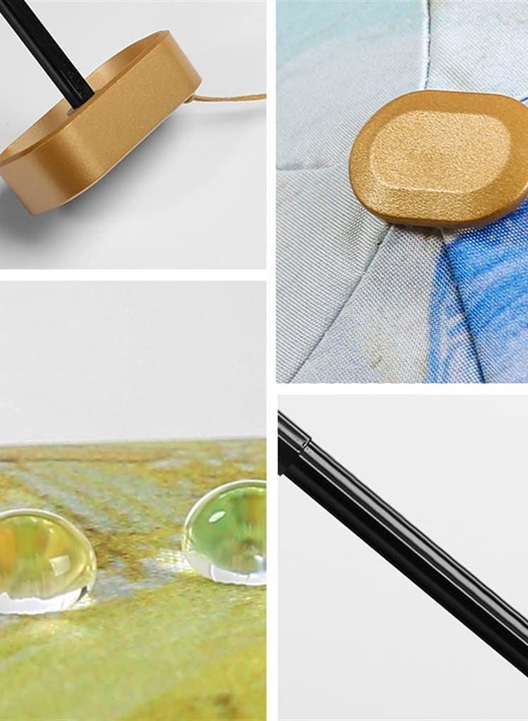 Umbrella Mini Compact Travel Folding Umbrellas Women's Windproof Sunshade Vinyl Umbrella for Purse UV Outdoor Flower Bag Umbrella Protection Lightweight Umbrella for Women - Image 3