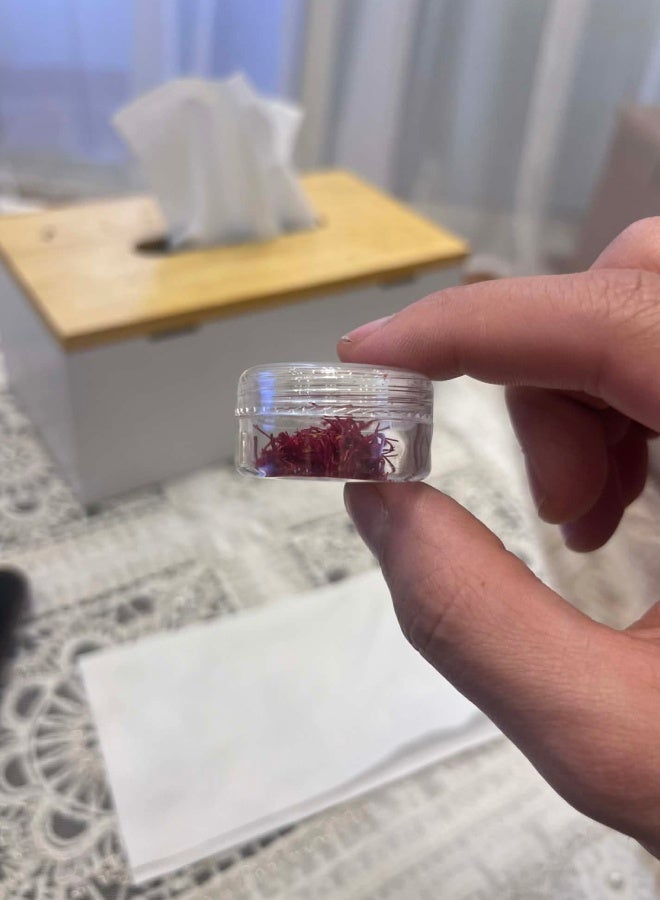 زعفران إيراني أصلي فاخر 1 جم – خيوط نقية 100% برائحة قوية ولون غني للطهي والمشروبات - Image 3