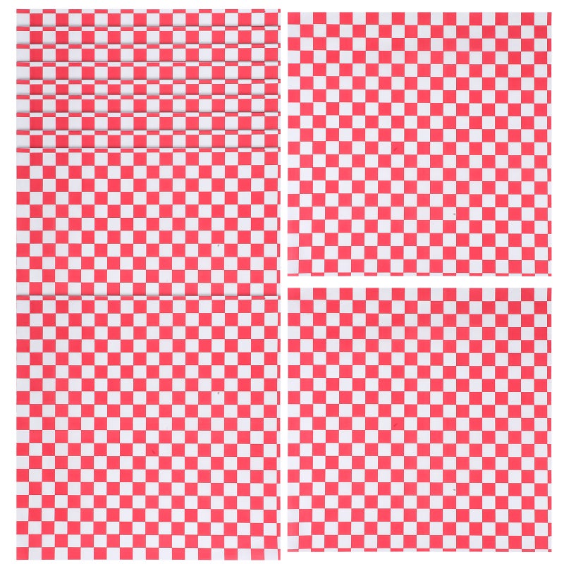200 Sheets Food Wrap Paper Greaseproof Paper Sandwich Cake Wrappers Liners - Image 1
