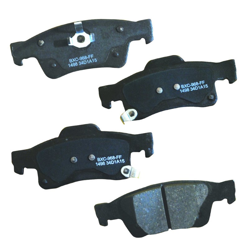 بنديكس وسادات فرامل خلفية سيراميكية Bendix Premium SBC1498 لسيارات Dodge Durango (2022-2011) وJeep Grand Cherokee (2022-2011) وGrand Cherokee WK (2022-2011) - Image 1