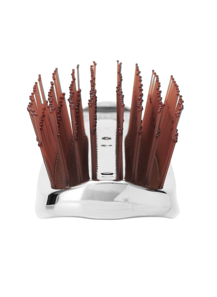 S-HEART-S - SCALP BRUSH CHROME – Antistatic Hair & Scalp Care for Healthier, Shinier Hair - Image 1