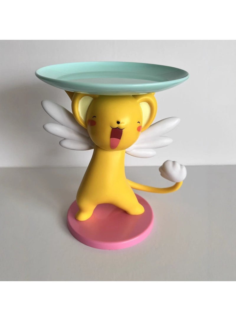 عام تمثال علبة صينية "موكا غيرل شياوكي"، قطعة ديكور أنيقة، هدية مثالية للأصدقاء والعائلة. - Image 1