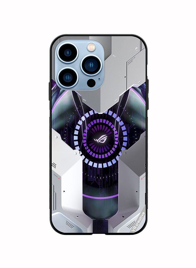 VR CREATIVE Protective Case Cover For Apple iPhone 14 Pro Max Republic Of Gamers Logo Design Multicolour - Image 1