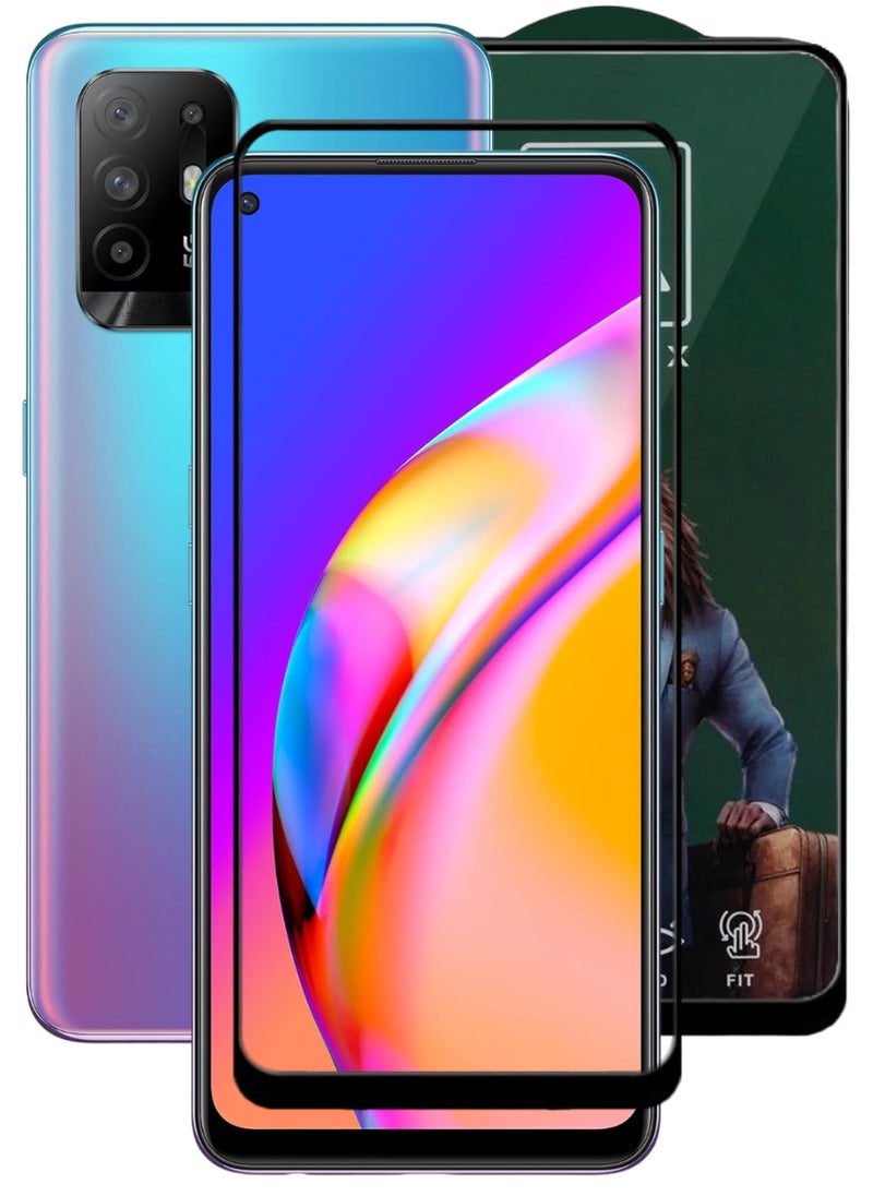 ACLIX Antistatic ESD Dustproof Premium Quality High Definition Tempered Glass Screen Protector Designed For Oppo A94 5G - Image 1