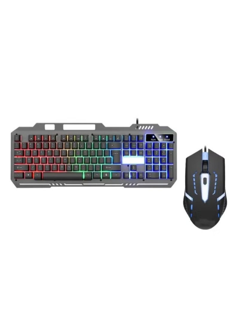 Denx Wired RGB Backlit Keyboard and Gaming Mouse Set - Denx DX1795  - Image 4