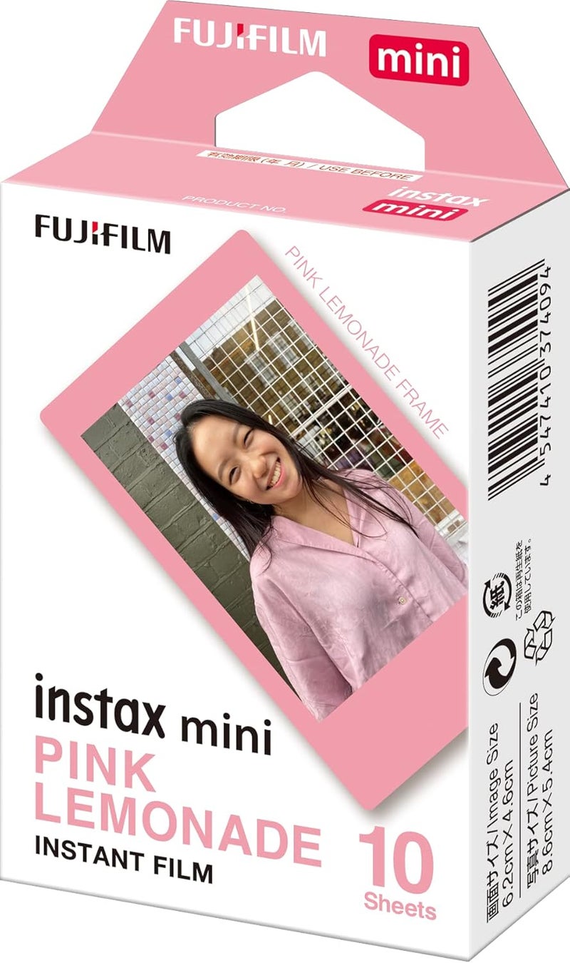 Instax Fujifilm Instax Mini Pink Lemonade Film- 10 Exposures - Image 2