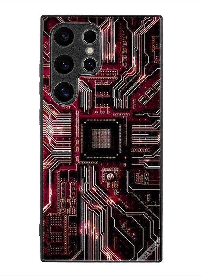 Covernex Protective Case Cover For Samsung Galaxy S24 Ultra Cricut - Image 1