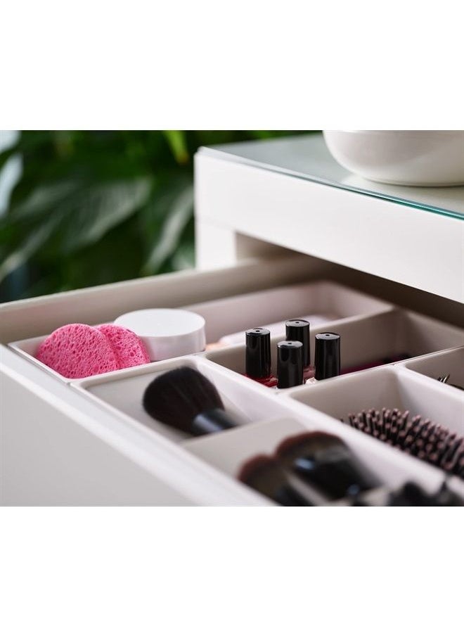 Joseph Joseph Viva - Modular 7-piece Makeup Beauty Drawer Organiser Set, Storage Boxes dividers for makeup, beauty grooming items, cosmetics, hair accessories  - Image 3