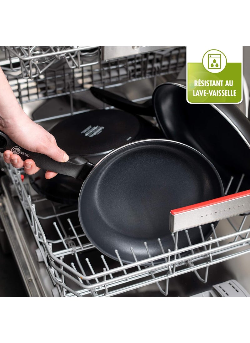 Greenpan - GreenPan Andorra Ceramic Non-Stick Pan Coating Infinity Black (28 CM) - Image 1
