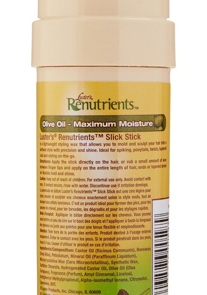 Luster's Renutrients Slick Stick - 2 Ounce Hair Styling Product for Smoothing and Defining Edges - Image 2