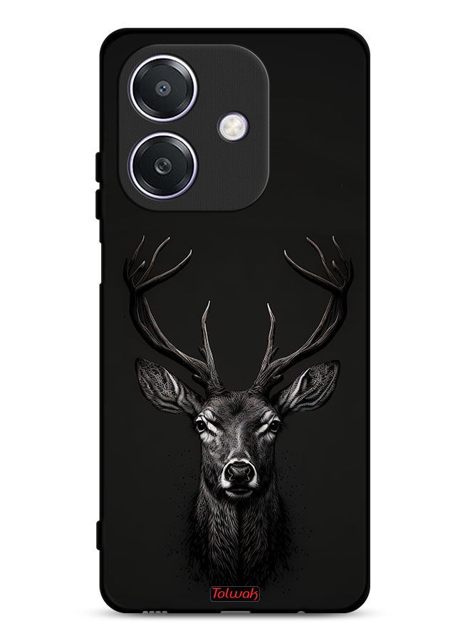 Tolwak Oppo A3 5G Protective Case Cover Deer Digital Art - Image 1