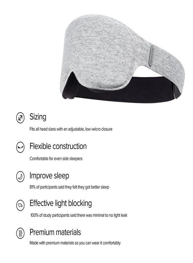 Whoop Restorative Sleep Mask, Ultra-Comfortable for Side Sleepers, Designed to Boost Restorative Sleep and Recovery, Blocks Light to Help You Sleep Longer and Better - Image 2