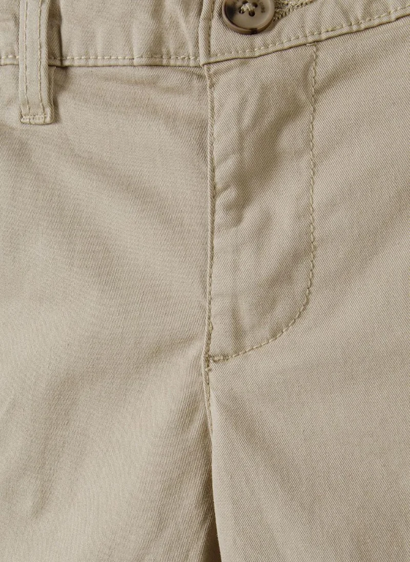 MINOTI Boys' Chino Shorts with Adjustable Waist