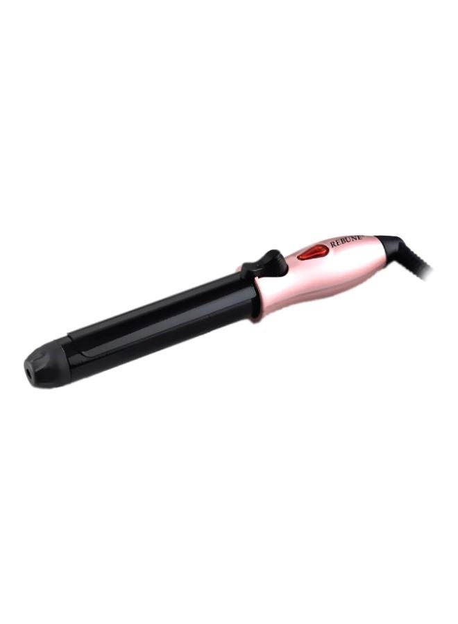 REBUNE Ceramic Plate Hair Straightener Black/Pink 800grams - Image 1