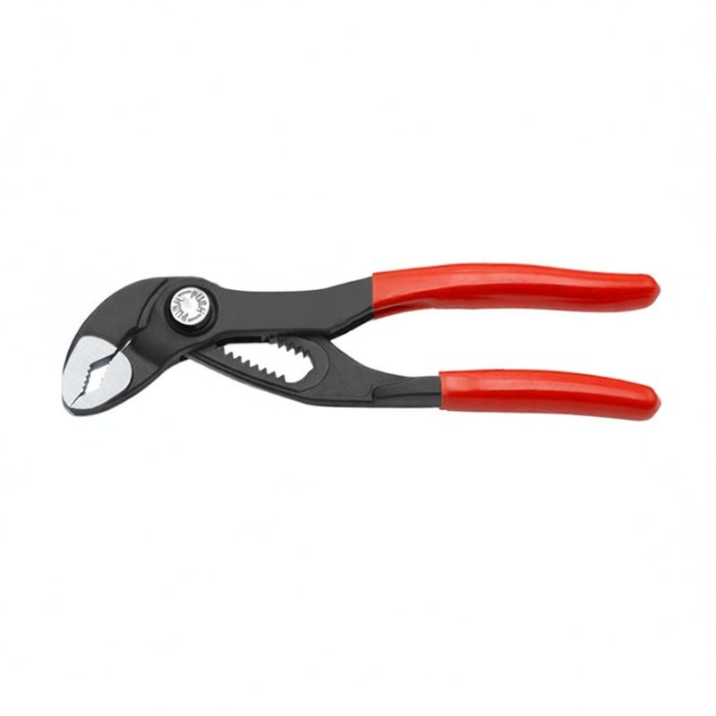 Quick water pump pliers, water pipe pliers, multifunctional universal wrench, universal new water heating pliers, nut round pipe pliers 125mm, can clamp 30mm, button adjustment
