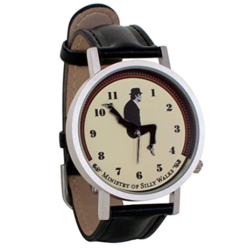 The Unemployed Philosophers Guild Monty Python Ministry of Silly Walks Unisex Analog Watch - Image 1