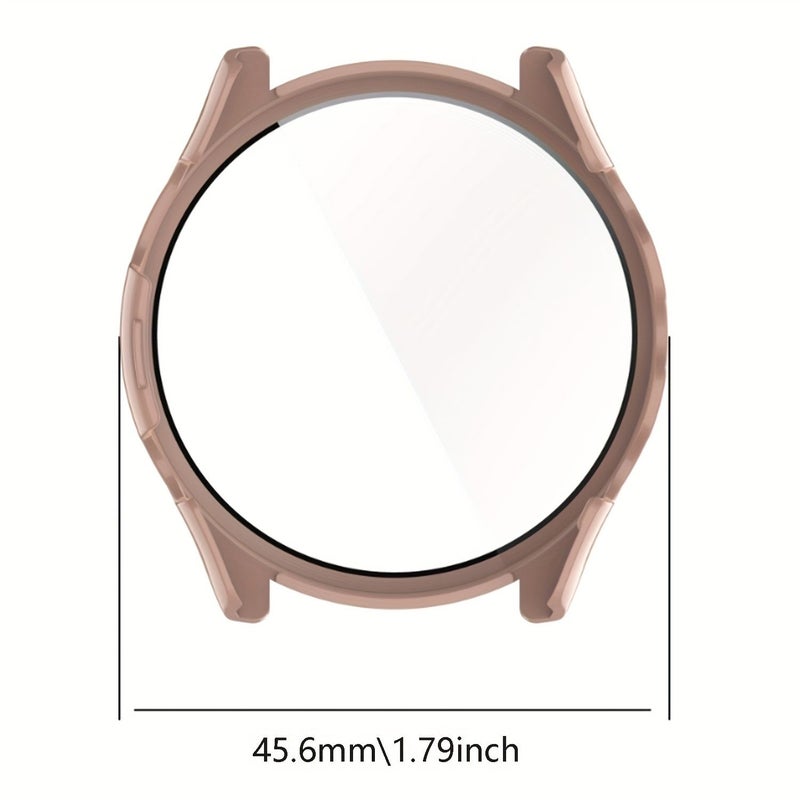واقي شاشة شفاف وحافظة فائقة النحافة تغطية كاملة لساعة Garmin Forerunner 165 - Image 2