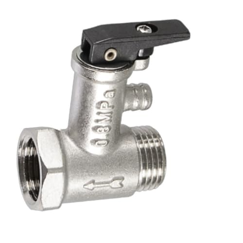 DEEGAA MART 1/2 Inch Geyser Non-Return Valve | Safety Pressure Relief Valve 0.8 MPa | Brass NRV for Water Heater Geysers | Pressure Release & Backflow Prevention - Image 1
