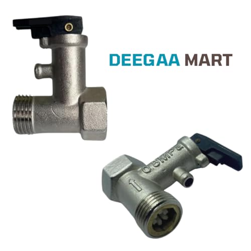 DEEGAA MART 1/2 Inch Geyser Non-Return Valve | Safety Pressure Relief Valve 0.8 MPa | Brass NRV for Water Heater Geysers | Pressure Release & Backflow Prevention - Image 3