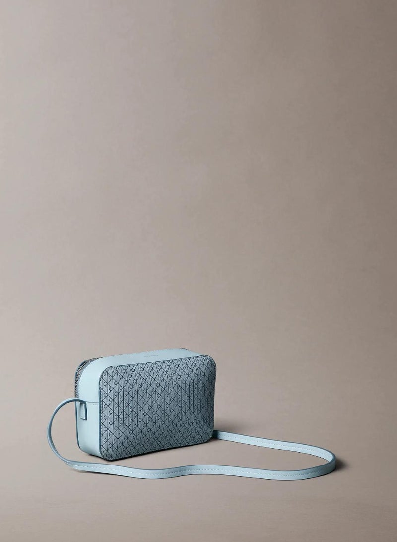CALVIN KLEIN Allover Monogram Logo Camera Bag - Image 2