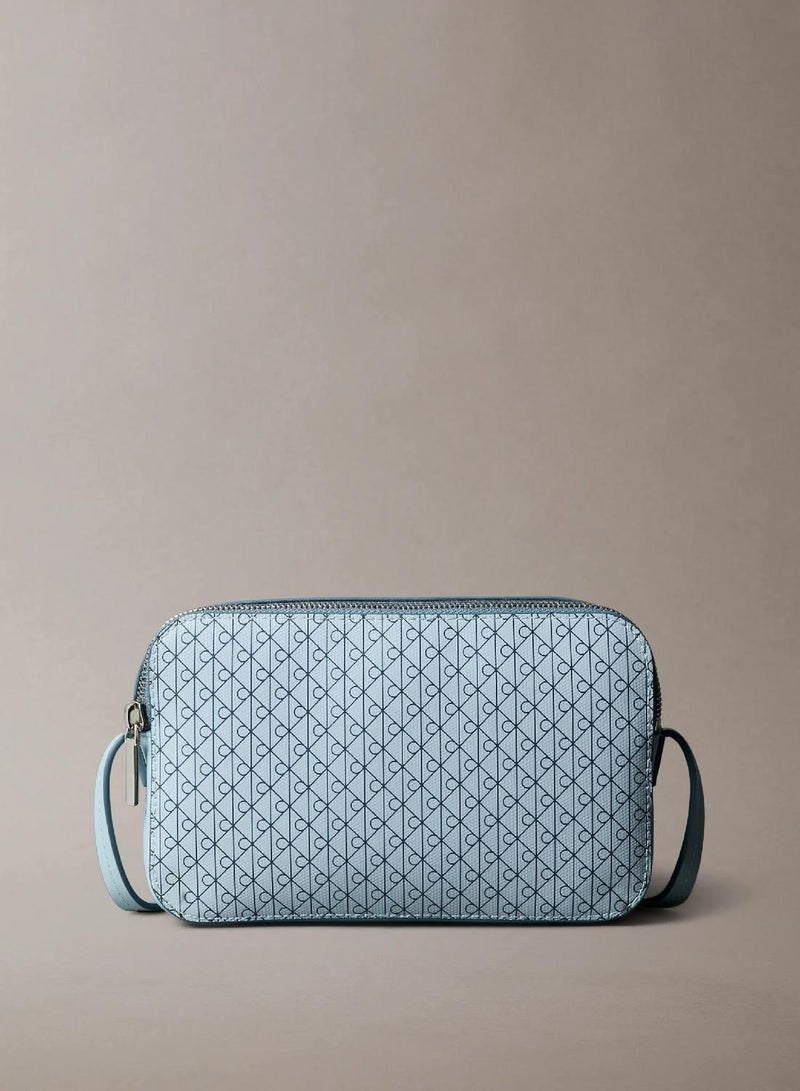 CALVIN KLEIN Allover Monogram Logo Camera Bag - Image 1