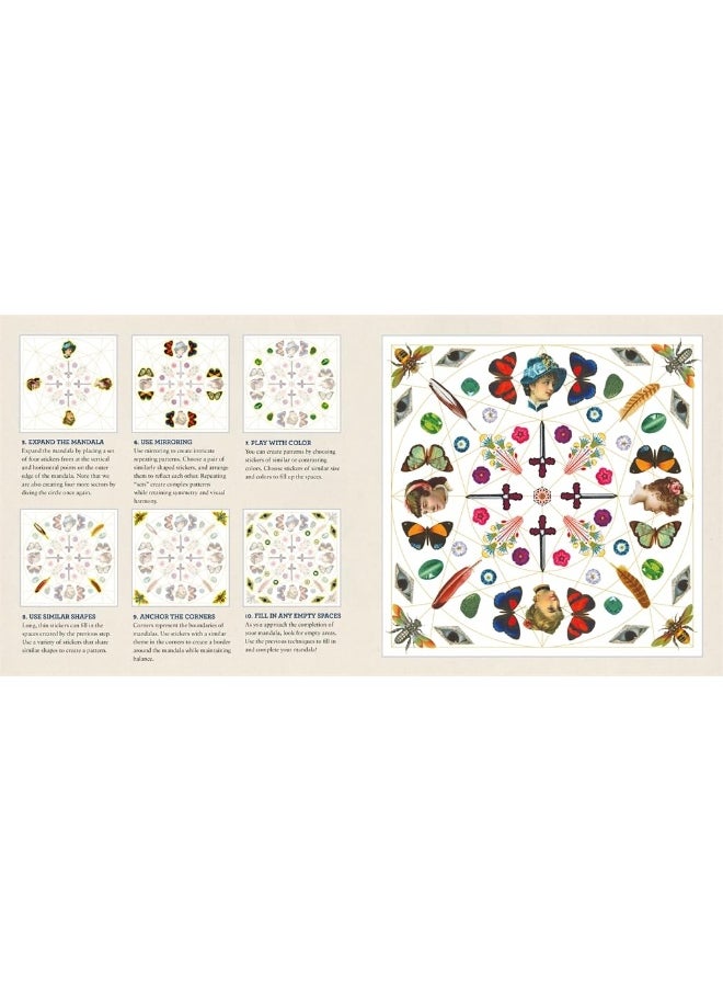 The Antiquarian Sticker Book: Mandala  - Image 4