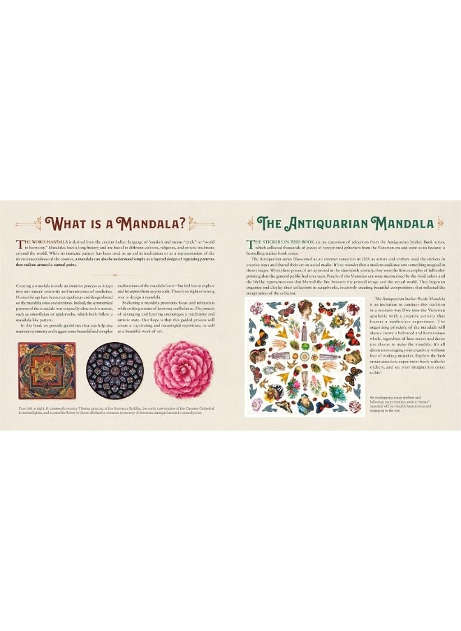 The Antiquarian Sticker Book: Mandala  - Image 2