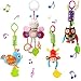 Sealive 4 Piece Baby Stroller Sensory Musical Toys Soft Rattles Hanging Plush Activity Crib Car Seat Toys for Babies Boy Girl - Image 4