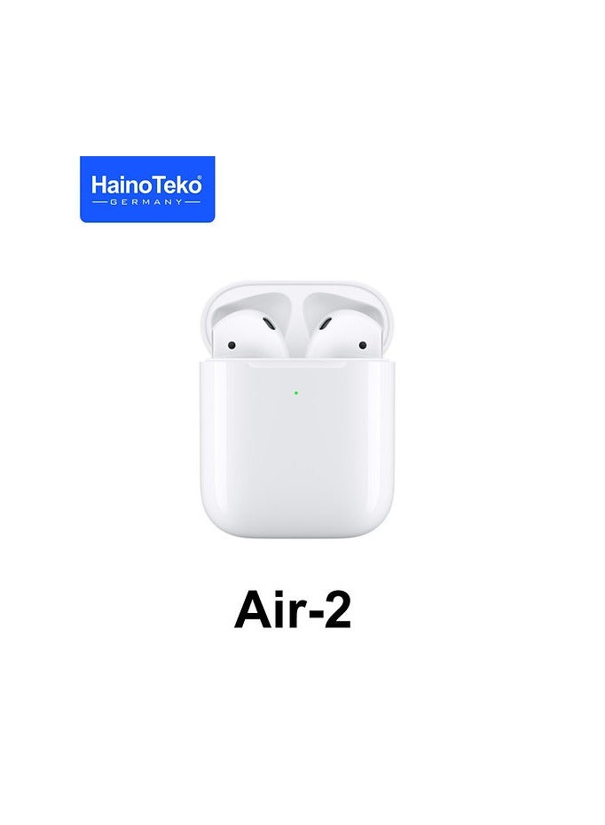Haino Teko Haino Teko Germany Air 2 Bluetooth Wireless Earphone for Android iOS Mobiles and Tablet White  - Image 2