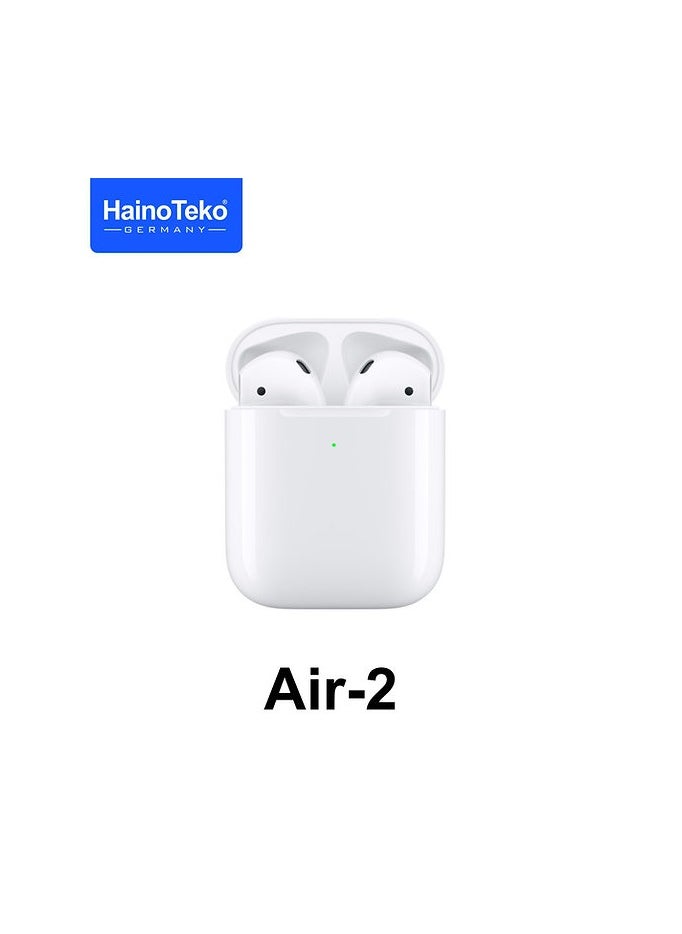 Haino Teko Haino Teko Germany Air 2 Bluetooth Wireless Earphone for Android iOS Mobiles and Tablet White  - Image 3