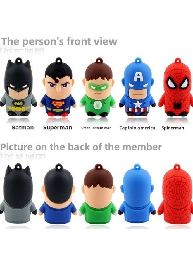 USB Flash Disk Cute Music Gift USB Flash Disk Lettering Usb3.0 Creative 8G USB Flash Disk 16G 32g64g Cartoon USB Flash Disk-Capacity:64GB  - Image 3