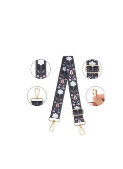 Generic 2pc Embroidered Wide Shoulder Strap, Adjustable Replacement Handbag Shoulder Strap, Portable Multi-functional Shoulder Strap  - Image 3