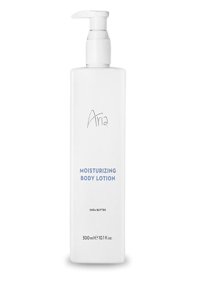 Aria Moisturizing Body Lotion - Hydrating Shea Butter - Scented with Cedarwood, Green Mandarin, Lavender - Vegas Hotel Body Lotion - 10 oz - Image 1