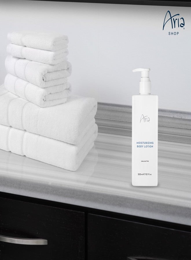 Aria Moisturizing Body Lotion - Hydrating Shea Butter - Scented with Cedarwood, Green Mandarin, Lavender - Vegas Hotel Body Lotion - 10 oz - Image 3