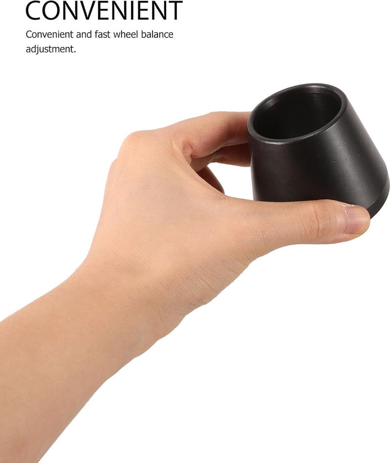 Steel Wheel Balancer Cone Shaft 36mm Tire Machine Parts for Car, Truck, Motorcycle Balancing Accessories Compatible with Manual and Mini Bike Rear Wheel Tools - Image 3