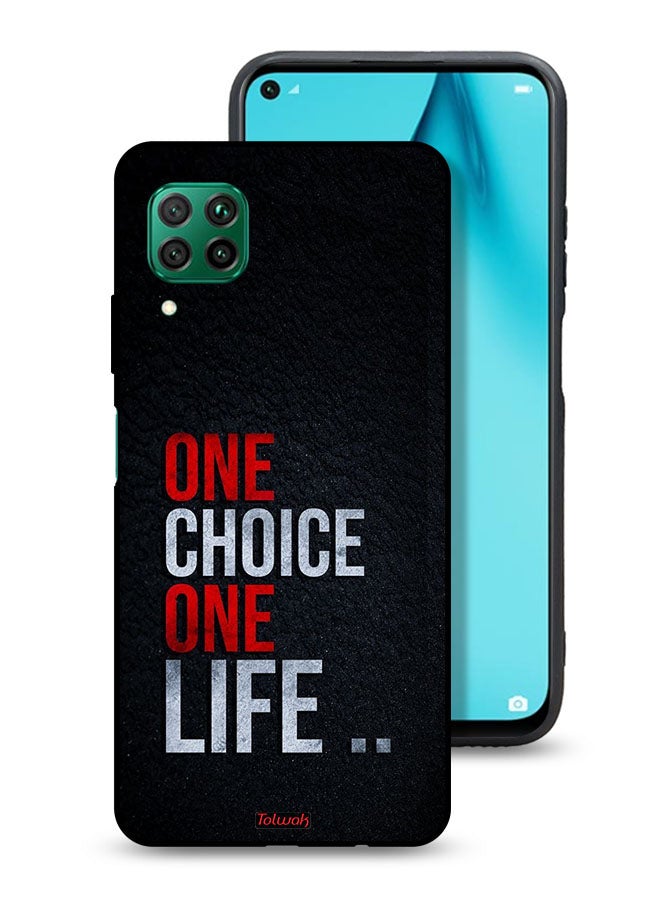 Tolwak Huawei P40 lite 4G Protective Case Cover One Choice One Life - Image 1