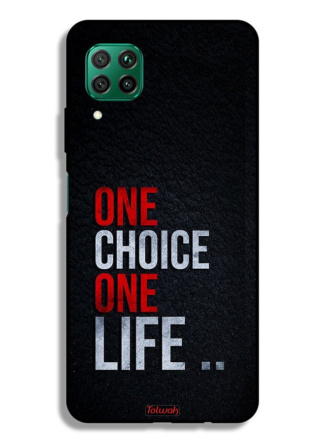 Tolwak Huawei P40 lite 4G Protective Case Cover One Choice One Life - Image 2