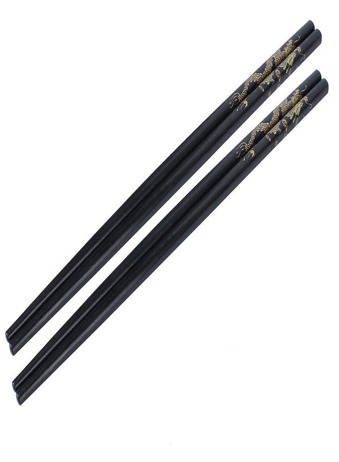 ikis - Wooden Black & Steel Chopsticks - - Image 5