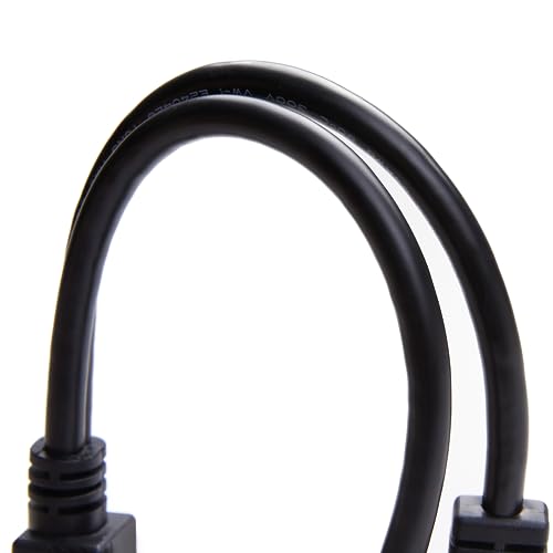 bbfly Right Angle OBD2 Splitter Y Cable, bbfly-B20 OBDII 1 Male Splitter to 2 Female Extension Cable 1FT 30CM (1PACK) - Image 5