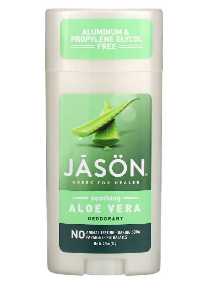 Jason Natural - Deodorant Soothing Aloe Vera 2.5 oz (71 g) - Image 1