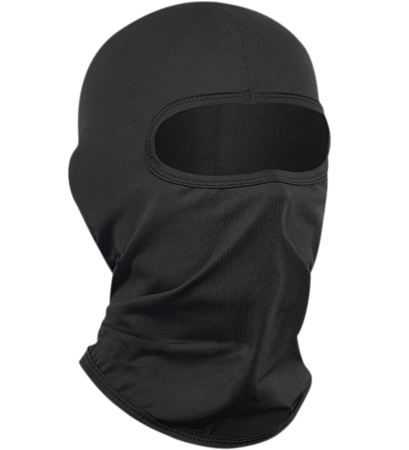 Eliane Unisex Balaclava Full Face Mask Summer Bike Rider Ninja Neck & Head Bandana Scarf Mesh Air Filter Sweat Absorbing Anti Pollution UV Rays Sun Dust Wind (Black) - Image 1