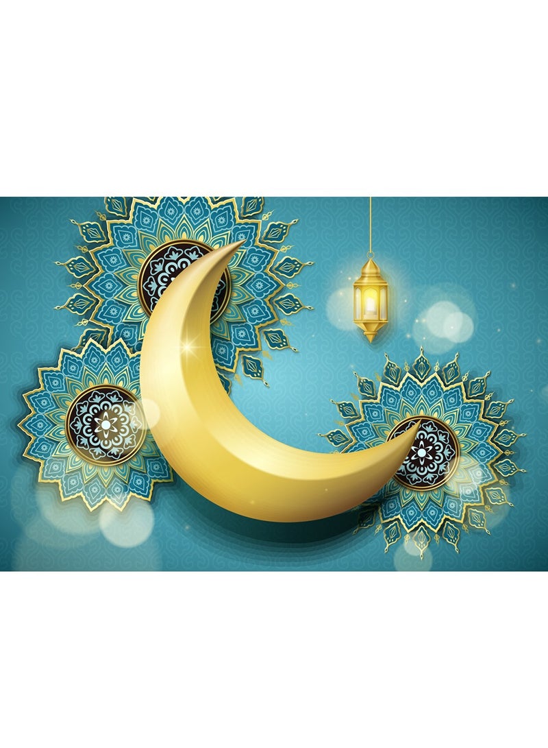 Sharpdo Middle Eastern style carpet, moon pattern carpet, suitable for living room, bedroom, dining room and so on. - Image 2