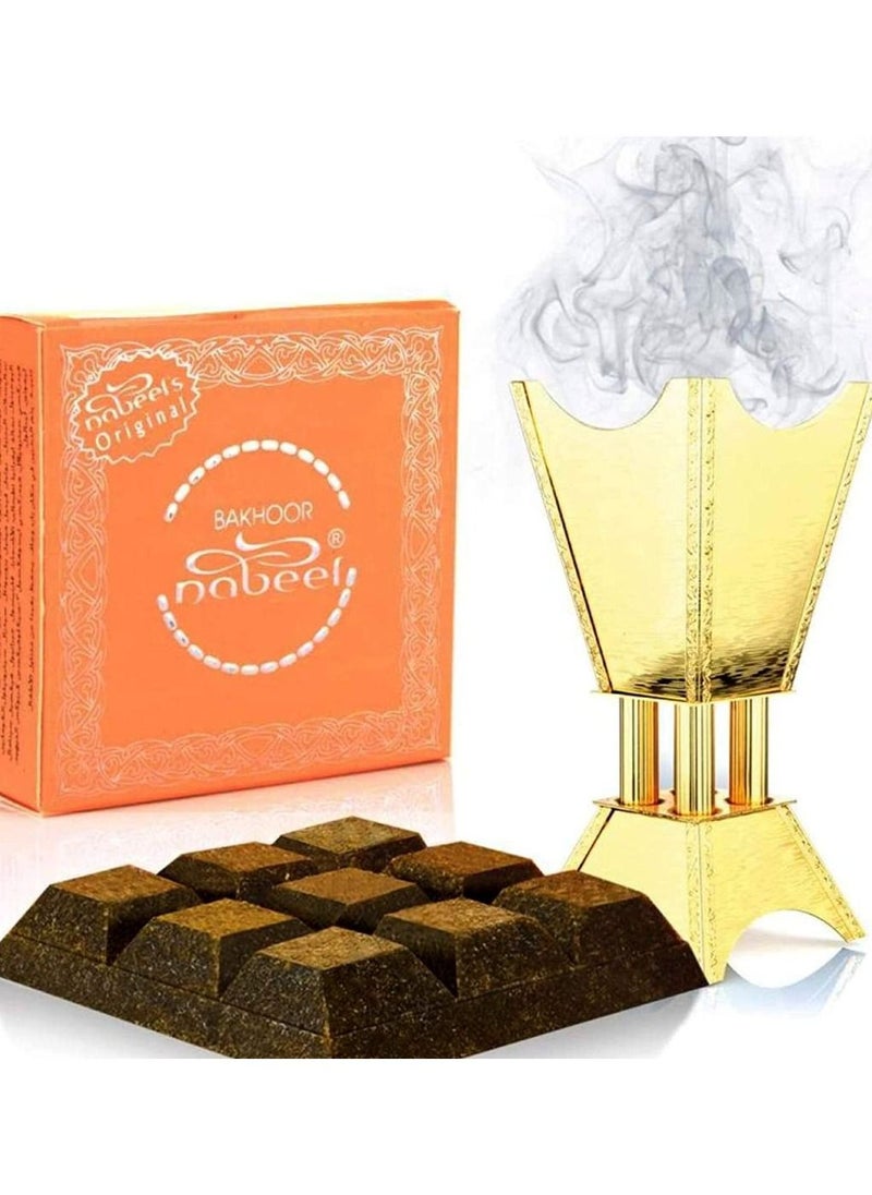 نبيل - عطور بخور برائحة جميلة عود شعبي ، بخور نبيل معطر صلب - Image 1