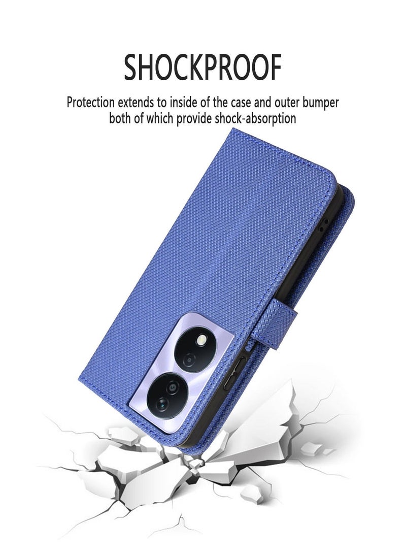 X-level Case Cover for Honor X7b With Full Body Camera Len Protector PU Leather Wallet Card Holder Shockproof Protective Back Cover With Release Hand Phone Daily Video Kickstand - Image 3