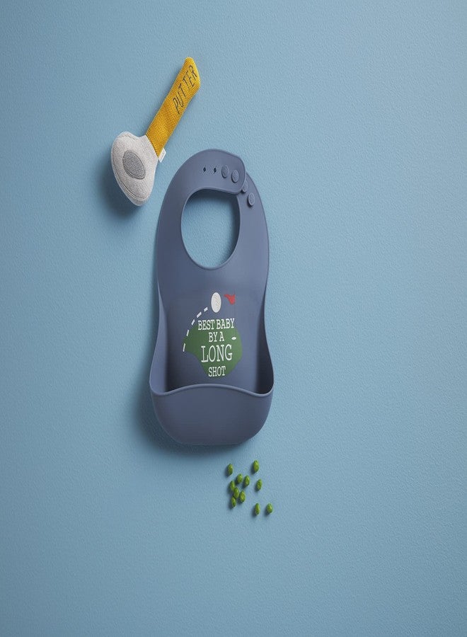 Mud Pie Children's Golf Bib & Rattle Set - Image 2