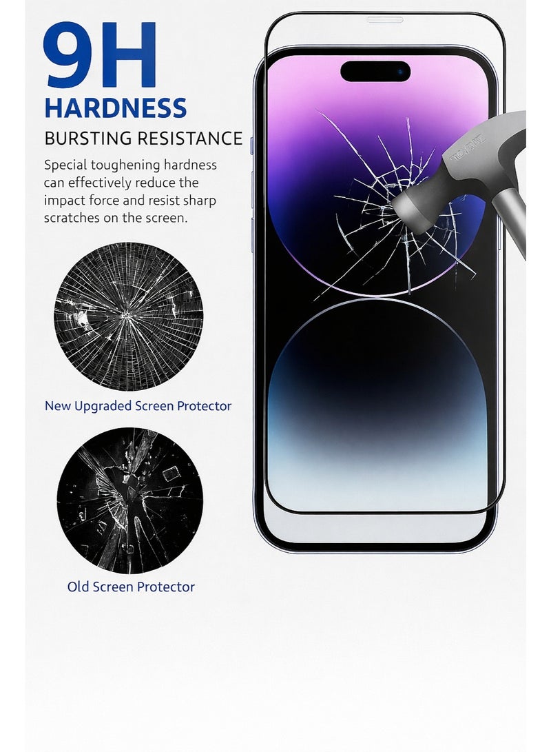 Amigo Anti-Break Screen Protector for iPhone 12 Pro Max – High-Quality Tempered Glass Providing Effective Protection Against Daily Scratches and Impacts with Crystal-Clear Clarity and Full Screen Coverage - Image 5
