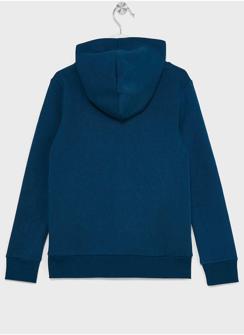 Jack & Jones Junior - Youth Graphic Hoodie - Image 1