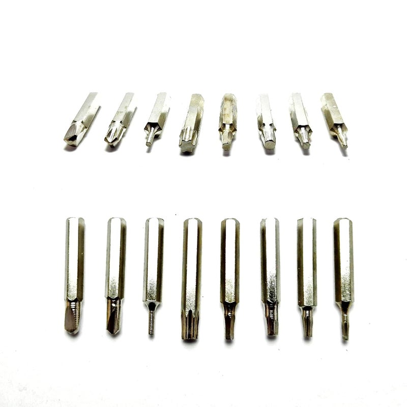 Adultokids Professional Mobile Screwdriver kit 32 in 1 set for Mobile,Laptop,Tablet,PC & Household Electronics Service Home Tool,Replaceable Multitool Portable Set,Durable rubber grip handle...! - Image 4