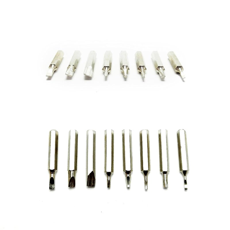 Adultokids Professional Mobile Screwdriver kit 32 in 1 set for Mobile,Laptop,Tablet,PC & Household Electronics Service Home Tool,Replaceable Multitool Portable Set,Durable rubber grip handle...! - Image 5